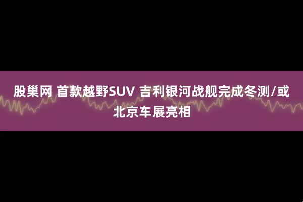 股巢网 首款越野SUV 吉利银河战舰完成冬测/或北京车展亮相